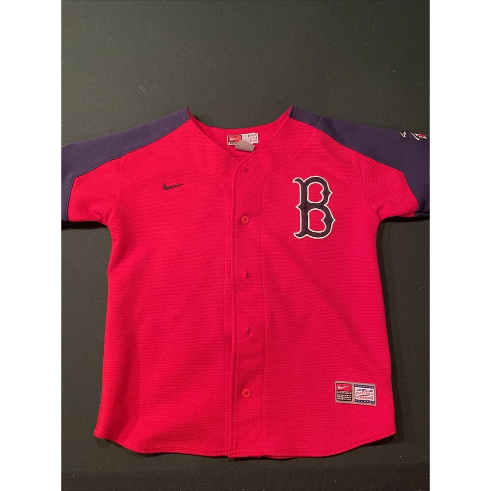 Boston Red Sox Jonathan Papelbon #58 Baseball Jersey Youth Small Nike Genuine